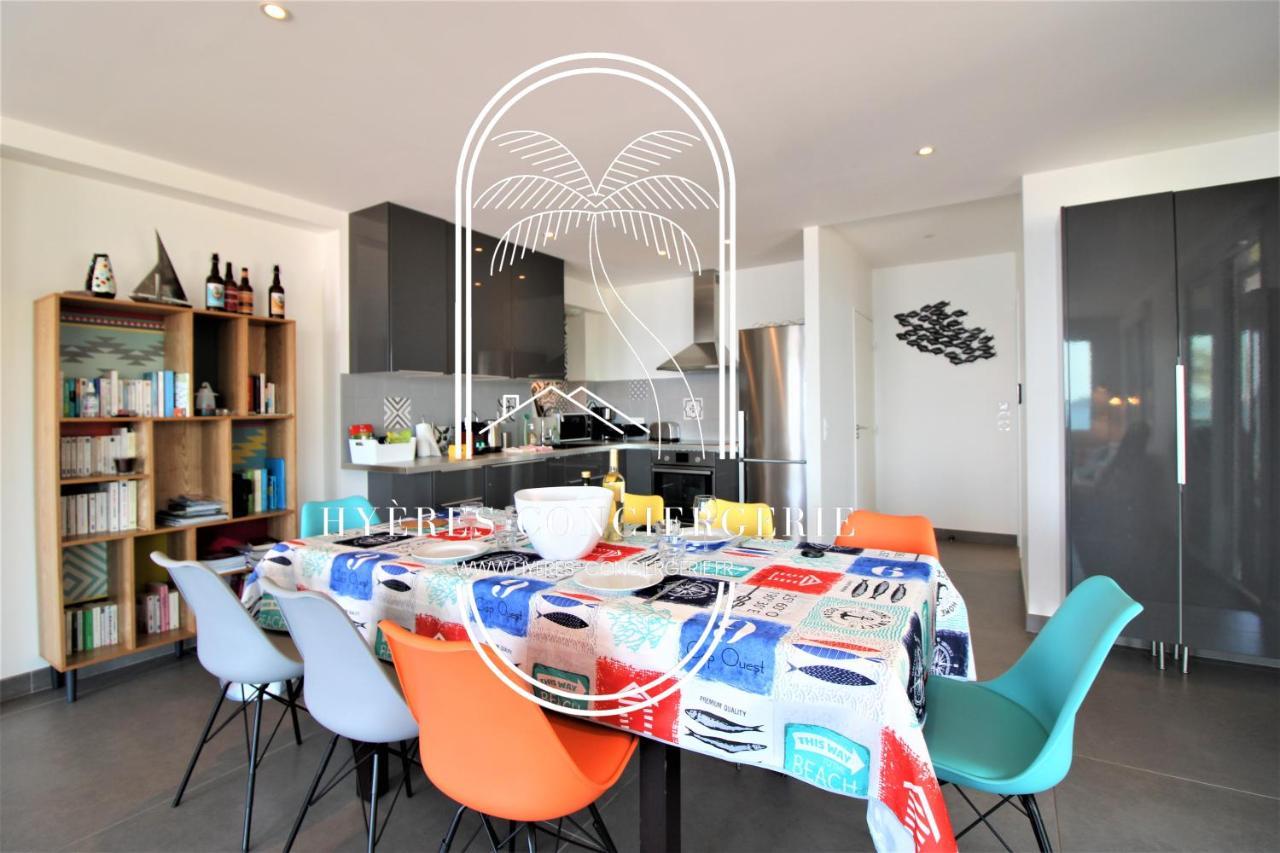 Villa Antoine Appartement Rdj Vue Mer Clim Wifi Parking Plage 50M La Garonne เลอ ปราเดต์ ภายนอก รูปภาพ