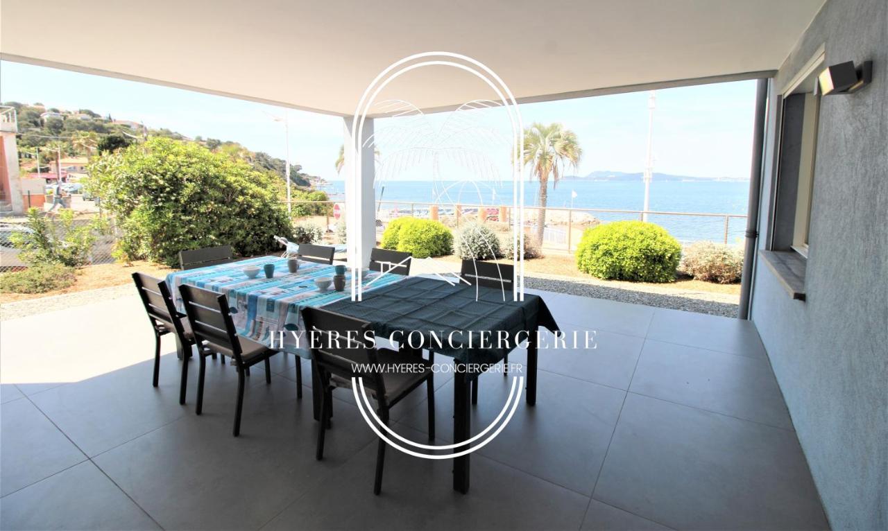 Villa Antoine Appartement Rdj Vue Mer Clim Wifi Parking Plage 50M La Garonne เลอ ปราเดต์ ภายนอก รูปภาพ