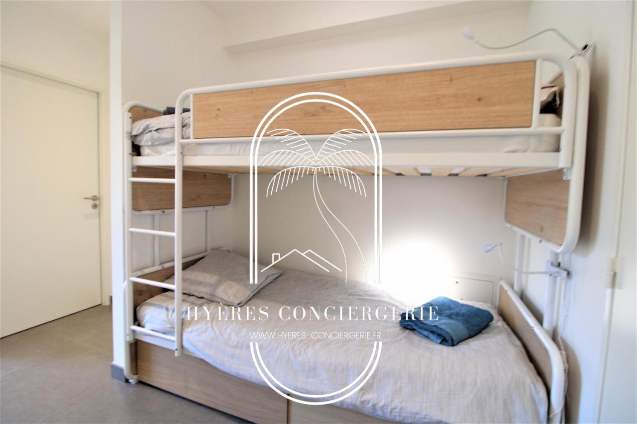 Villa Antoine Appartement Rdj Vue Mer Clim Wifi Parking Plage 50M La Garonne เลอ ปราเดต์ ภายนอก รูปภาพ