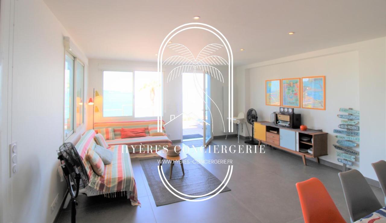 Villa Antoine Appartement Rdj Vue Mer Clim Wifi Parking Plage 50M La Garonne เลอ ปราเดต์ ภายนอก รูปภาพ