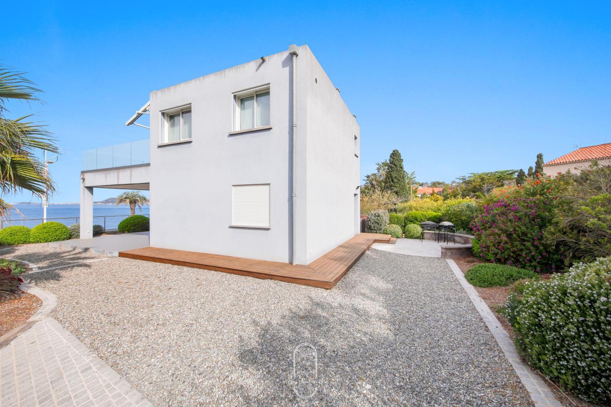 Villa Antoine Appartement Rdj Vue Mer Clim Wifi Parking Plage 50M La Garonne เลอ ปราเดต์ ภายนอก รูปภาพ