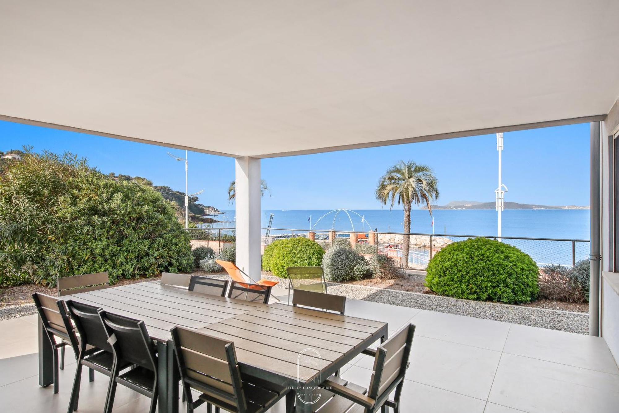 Villa Antoine Appartement Rdj Vue Mer Clim Wifi Parking Plage 50M La Garonne เลอ ปราเดต์ ภายนอก รูปภาพ
