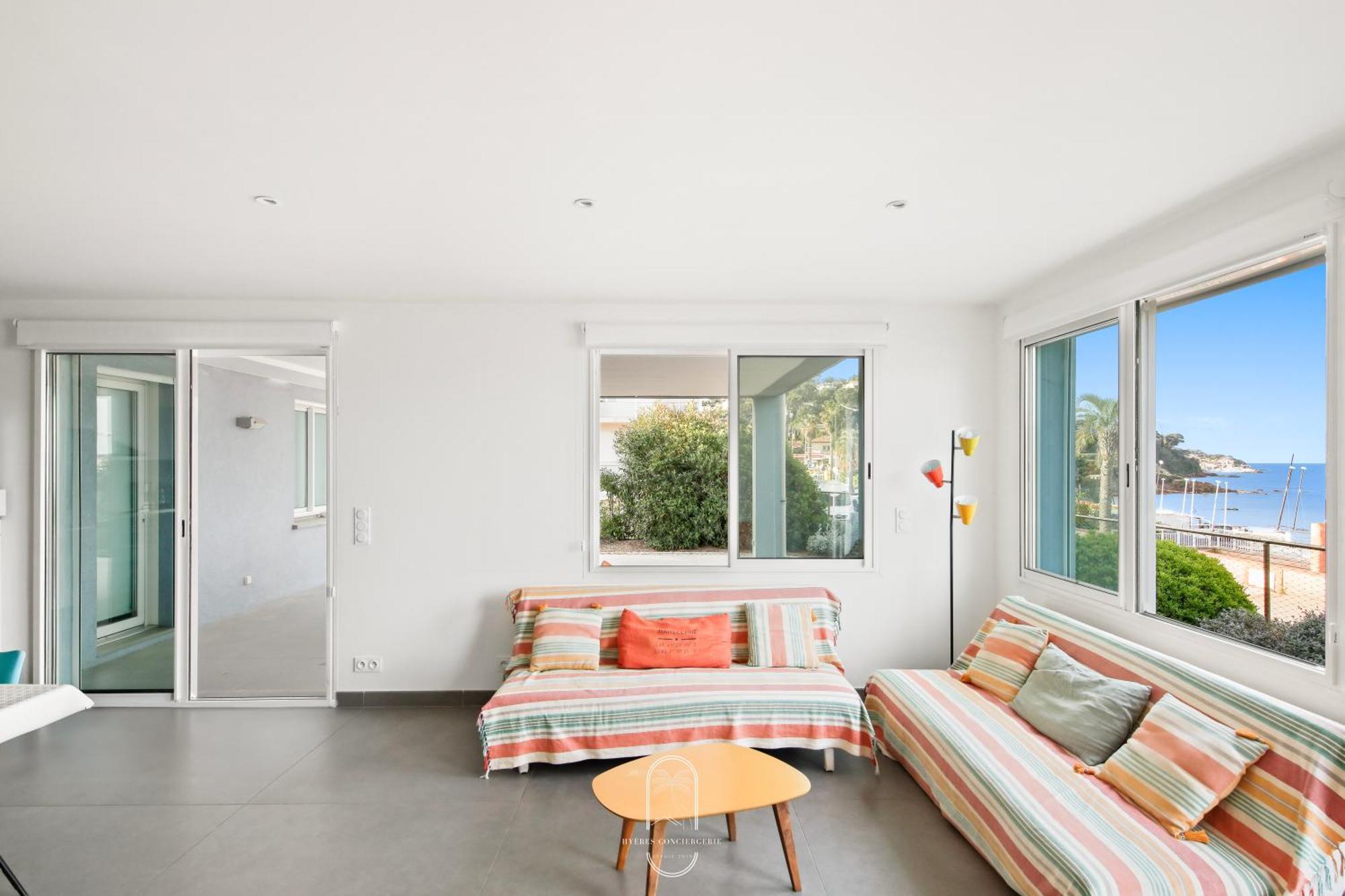Villa Antoine Appartement Rdj Vue Mer Clim Wifi Parking Plage 50M La Garonne เลอ ปราเดต์ ภายนอก รูปภาพ