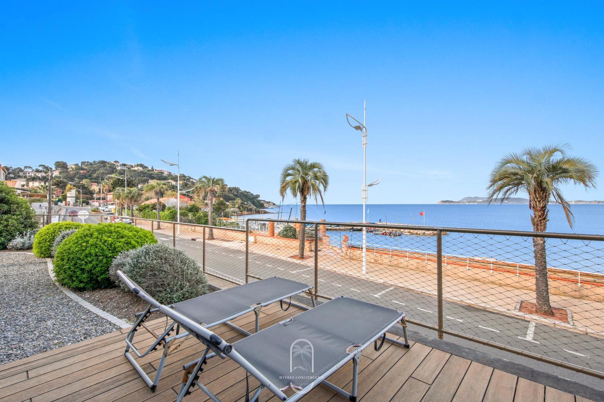 Villa Antoine Appartement Rdj Vue Mer Clim Wifi Parking Plage 50M La Garonne เลอ ปราเดต์ ภายนอก รูปภาพ