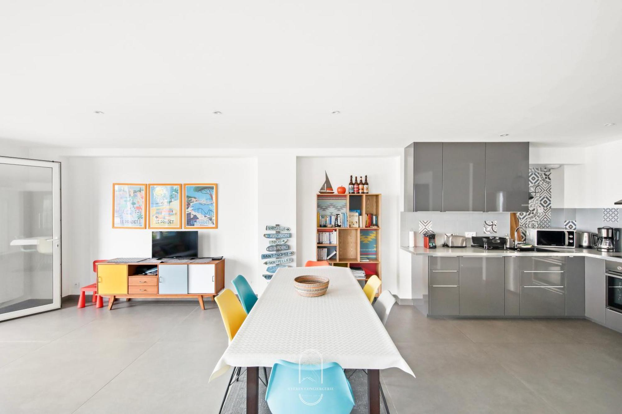 Villa Antoine Appartement Rdj Vue Mer Clim Wifi Parking Plage 50M La Garonne เลอ ปราเดต์ ภายนอก รูปภาพ