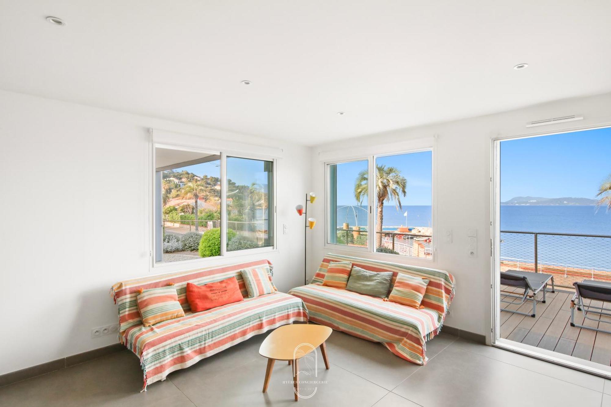 Villa Antoine Appartement Rdj Vue Mer Clim Wifi Parking Plage 50M La Garonne เลอ ปราเดต์ ภายนอก รูปภาพ